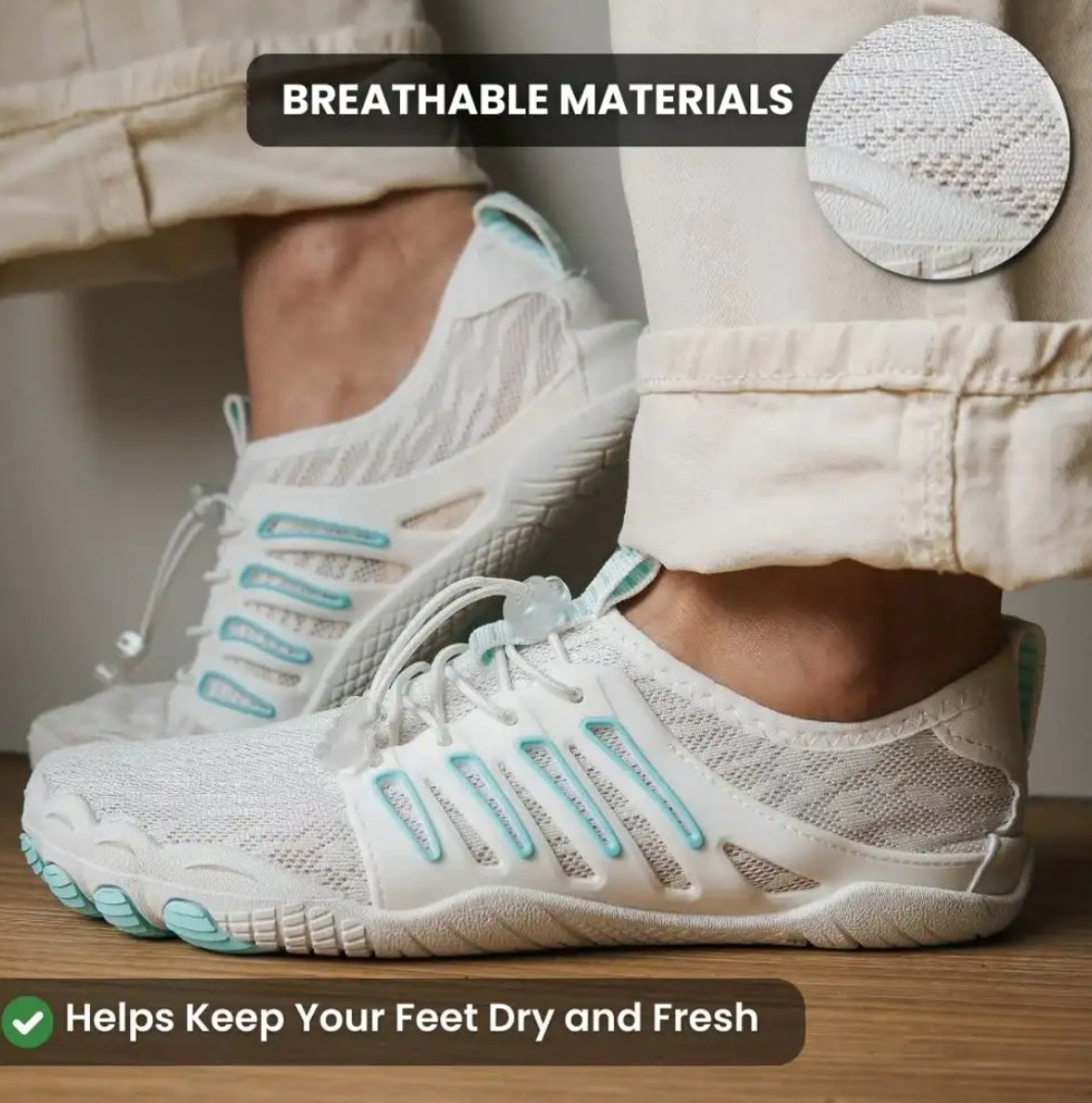 LightGrip - Light Orthopedic & Anti-Slip Barefoot Shoe (Unisex)