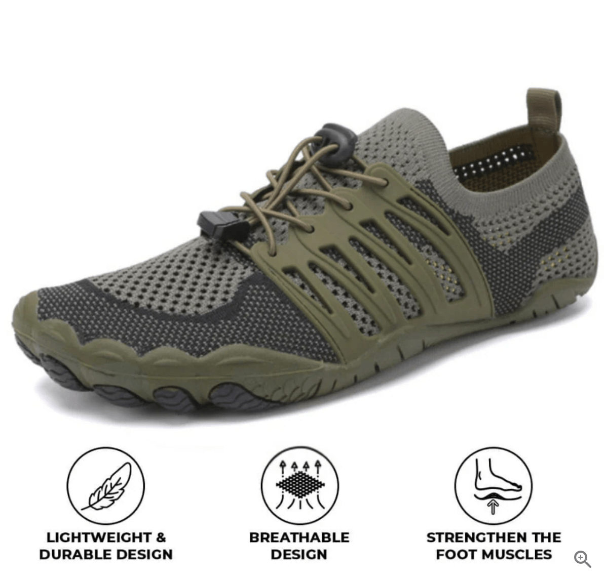 LightGrip - Light Orthopedic & Anti - Slip Barefoot Shoe (Unisex) - AERO QOMFORT