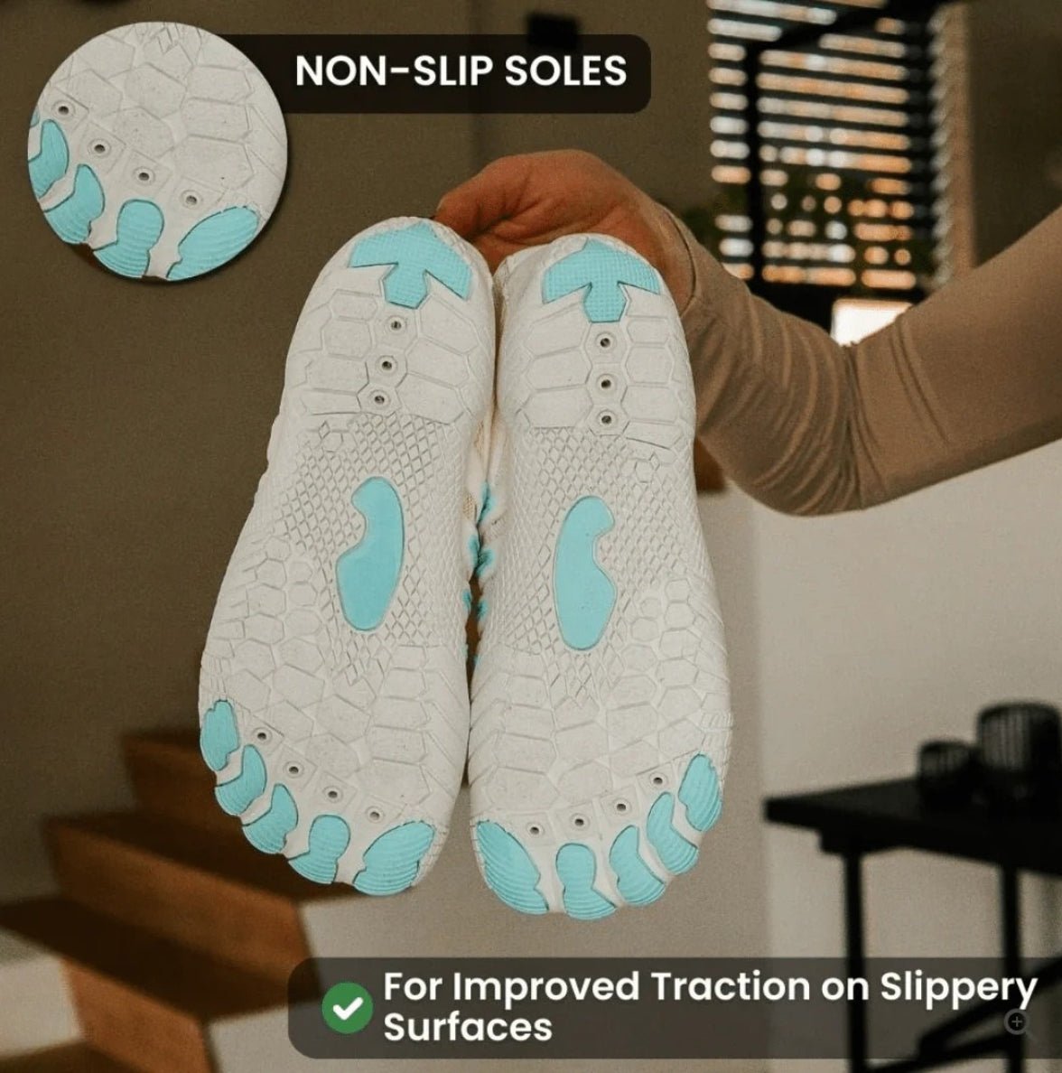 LoraxPro - Orthopedic Supportive & Anti - Slip Barefoot Shoe (Unisex) - PEAQ