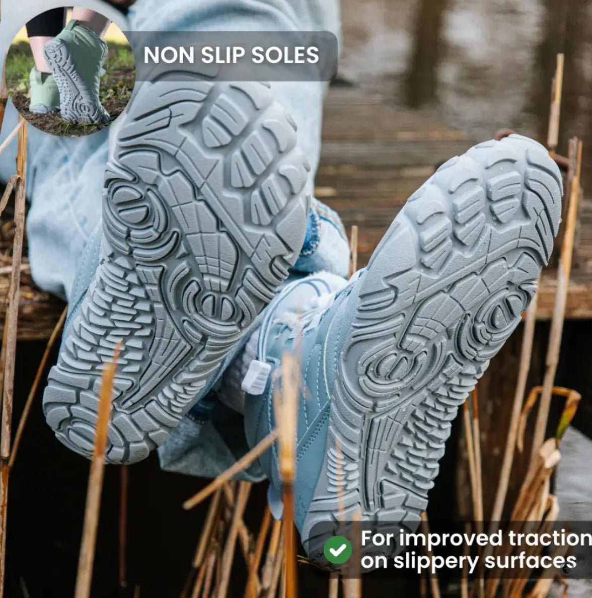 Ultra - Orthopedic Supportive & Anti-Slip Barefoot Shoe (Unisex)