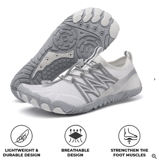 UltraGrip - Orthopedic Supportive & Anti - Slip Barefoot Shoe (Unisex) - AERO QOMFORT